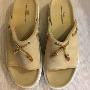 Bass Compass Collection Roxanna Leather Slide